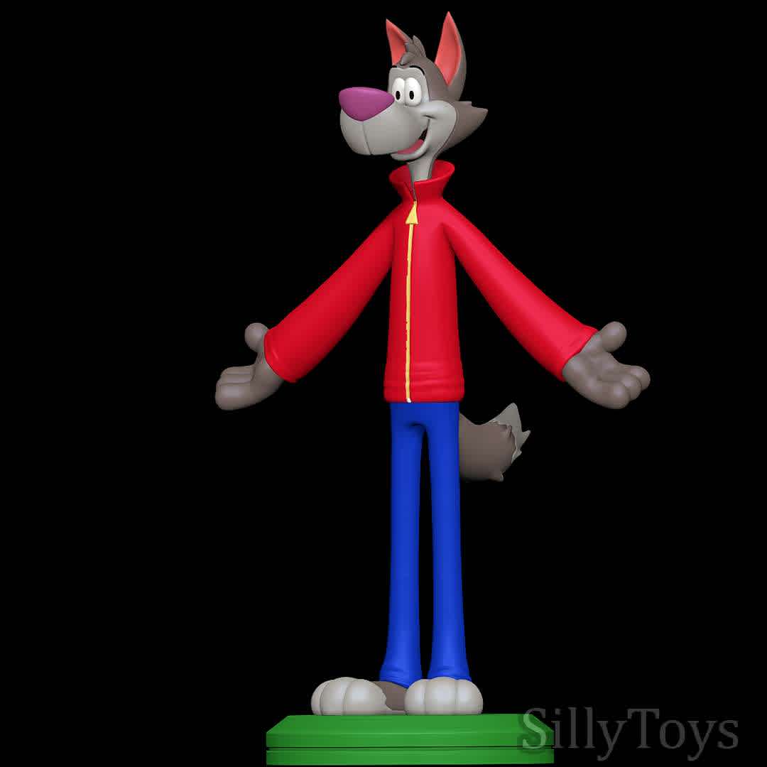 Chip the Wolf - Cookie Crisp - it's our good old friend Chip the Wolf! - Los mejores archivos para impresión 3D del mundo. Modelos Stl divididos en partes para facilitar la impresión 3D. Todo tipo de personajes, decoración, cosplay, prótesis, piezas. Calidad en impresión 3D. Modelos 3D asequibles. Bajo costo. Compras colectivas de archivos 3D.