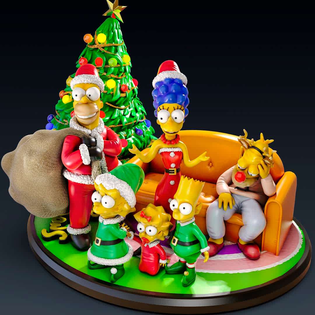 christmas simpson - model optimized for 3d printing

The animated comedy focuses on a family living in the city of Springfield. The head of the Simpson family is Homer, who is not a typical family man, a nuclear plant worker, he does his best to lead his family. - The best files for 3D printing in the world. Stl models divided into parts to facilitate 3D printing. All kinds of characters, decoration, cosplay, prosthetics, pieces. Quality in 3D printing. Affordable 3D models. Low cost. Collective purchases of 3D files.