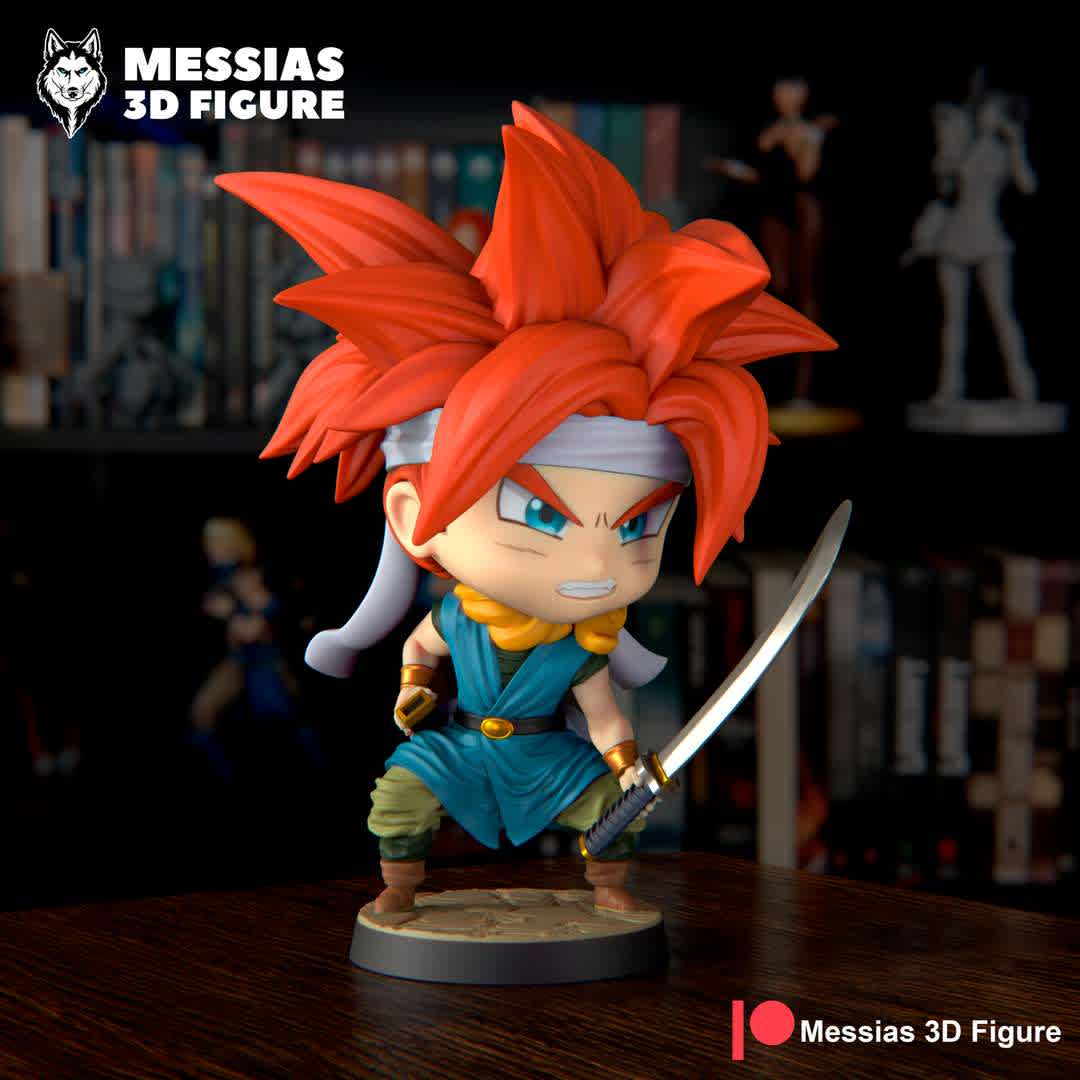 Chrono Trigger Chibi  - Relive the epic adventures of "Chrono Trigger" with this amazing 3D figure of the time-traveling hero!
Incredible Details: Every line, every expression, and even his iconic costumes have been skillfully recreated in this high-quality figure. He looks ready to journey through time and face unimaginable challenges!
High-Precision 3D Printing: Crafted with cutting-edge 3D printing technology, this figure is a true tribute to the RPG classic. Compatible with various 3D printers and materials, it's perfect for fans and collectors.
Customize Your Collection: Whether for display on your shelf or as an amazing gift for a gamer friend, this "Chrono Trigger" figure is a unique and special addition to any collection.
Don't miss the chance to have a piece of your favorite adventure always by your side. Get the "Chrono Trigger" 3D printing file now and embark on a journey through time! - The best files for 3D printing in the world. Stl models divided into parts to facilitate 3D printing. All kinds of characters, decoration, cosplay, prosthetics, pieces. Quality in 3D printing. Affordable 3D models. Low cost. Collective purchases of 3D files.