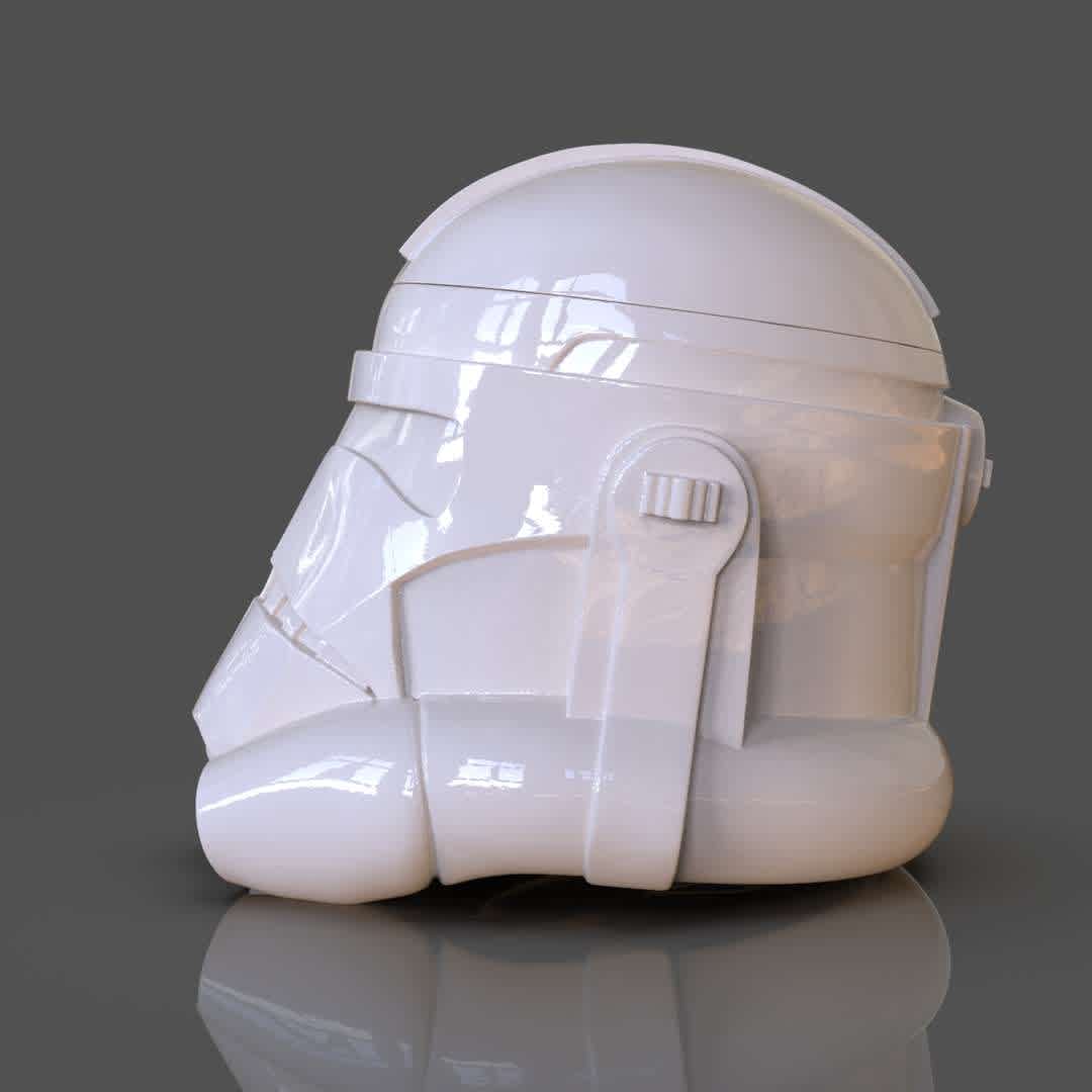 Clone Trooper Helmet Vase - A vase of an animated clone trooper helmet ideal for storage gifts ready for 3d print I included the OBJ, STL if you need 3D Game Assets or stl files I can do commission works.

 - The best files for 3D printing in the world. Stl models divided into parts to facilitate 3D printing. All kinds of characters, decoration, cosplay, prosthetics, pieces. Quality in 3D printing. Affordable 3D models. Low cost. Collective purchases of 3D files.