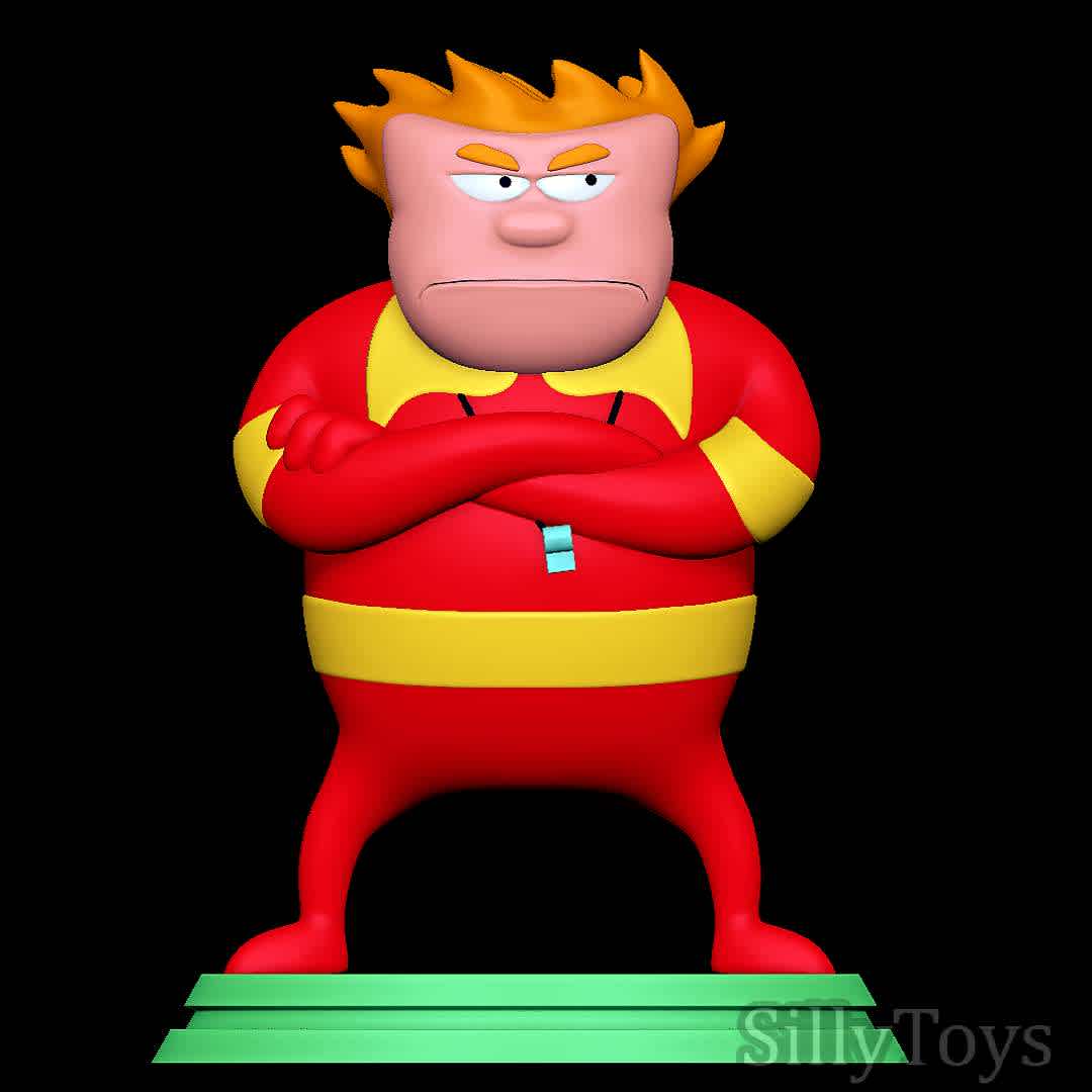 Coach McGuirk - Home Movies - Good old Coach McGuirk. - The best files for 3D printing in the world. Stl models divided into parts to facilitate 3D printing. All kinds of characters, decoration, cosplay, prosthetics, pieces. Quality in 3D printing. Affordable 3D models. Low cost. Collective purchases of 3D files.