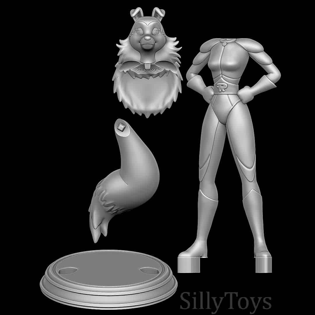 Colleen - Road Rovers  - Good Girl - The best files for 3D printing in the world. Stl models divided into parts to facilitate 3D printing. All kinds of characters, decoration, cosplay, prosthetics, pieces. Quality in 3D printing. Affordable 3D models. Low cost. Collective purchases of 3D files.