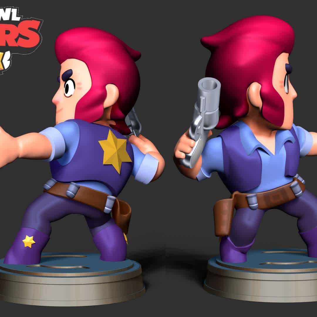 Colt Brawl Stars - This model has a height of 12 cm.

When you purchase this model, you will own:

- STL, OBJ file with 02 separated files (with key to connect together) is ready for 3D printing.

- Zbrush original files (ZTL) for you to customize as you like.

This is version 1.0 of this model.

Hope you like him. Thanks for viewing! - The best files for 3D printing in the world. Stl models divided into parts to facilitate 3D printing. All kinds of characters, decoration, cosplay, prosthetics, pieces. Quality in 3D printing. Affordable 3D models. Low cost. Collective purchases of 3D files.