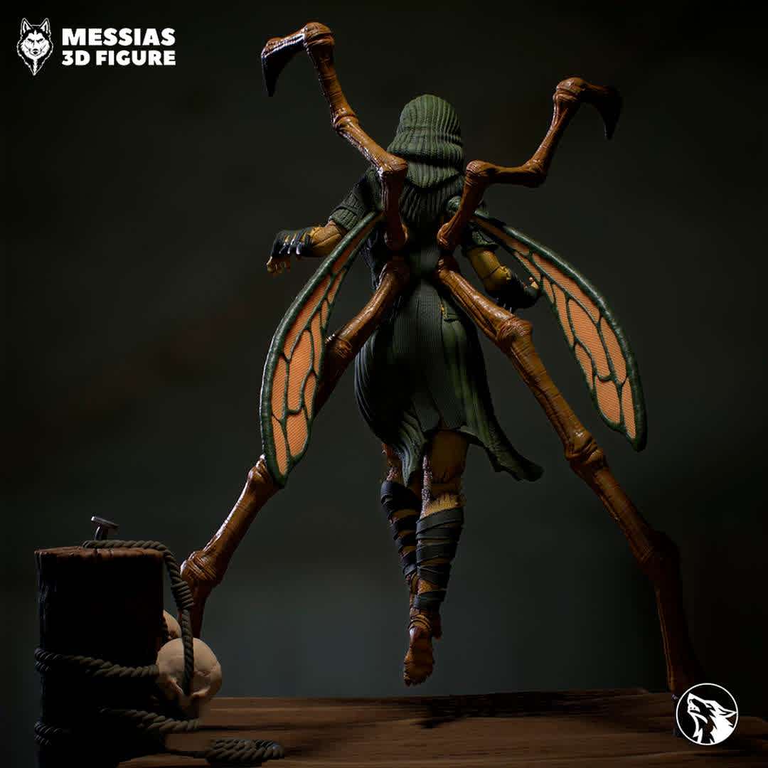 D Vorah Mortal Kombat Figure 3D Print Model - Bring the fury of Mortal Kombat to your shelf with the "D-Vorah" figure in 3D print!
Every sinister detail of this figure is accurately reproduced, capturing the spirit of the game.
A must-have addition for Mortal Kombat fans and collectors.
Customization available to make your D-Vorah truly iconic.
Size: [Insert dimensions here].
Get yours now and get ready for battle!
We ship across the USA with fast and secure delivery.
Share your photos with #DVorahMortalKombat3D and become a part of our warrior community! - The best files for 3D printing in the world. Stl models divided into parts to facilitate 3D printing. All kinds of characters, decoration, cosplay, prosthetics, pieces. Quality in 3D printing. Affordable 3D models. Low cost. Collective purchases of 3D files.