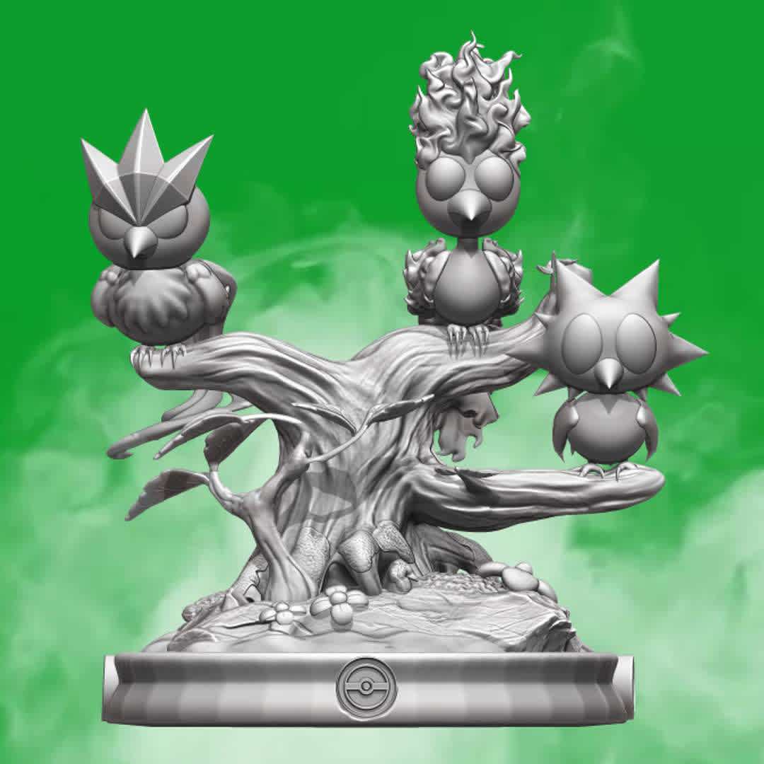 Diorama 3 legendary birds Pokemon  - Diorama 3 legendary birds Pokemon 
model cut int.
2 bases 1 to apply resin to make the lake
2 birds cut or full
35cm the model
13,7in the model 
350mm the model

 - Los mejores archivos para impresión 3D del mundo. Modelos Stl divididos en partes para facilitar la impresión 3D. Todo tipo de personajes, decoración, cosplay, prótesis, piezas. Calidad en impresión 3D. Modelos 3D asequibles. Bajo costo. Compras colectivas de archivos 3D.