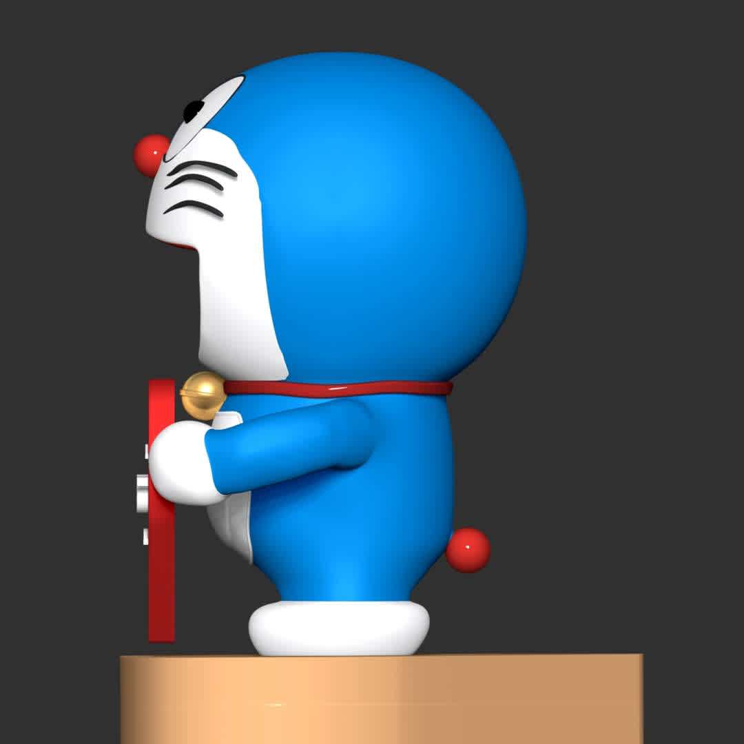 Doraemon - Valentine's Day - **Doraemon Happy Valentine's Day**

**These information of this model:**

- The model ready for 3D printing.
- The model current size is 20cm height, but you are free to scale it.
- Files format: STL, OBJ (included 02 separated files is ready for 3D printing).
- Also includes Zbrush original file (ZTL) for you to customize as you like.

Hope you like it.
If you have any questions please don't hesitate to contact me. I will respond you ASAP. - The best files for 3D printing in the world. Stl models divided into parts to facilitate 3D printing. All kinds of characters, decoration, cosplay, prosthetics, pieces. Quality in 3D printing. Affordable 3D models. Low cost. Collective purchases of 3D files.