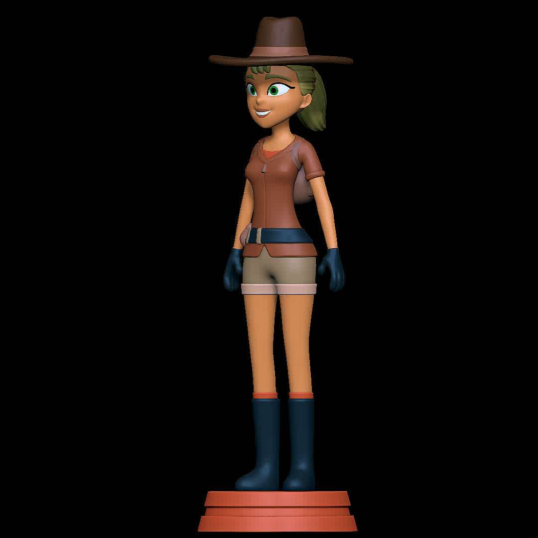 Dr Ithica Marvins - Inspector Gadget 2015 - Character from Inspector Gadget (2015)
 - The best files for 3D printing in the world. Stl models divided into parts to facilitate 3D printing. All kinds of characters, decoration, cosplay, prosthetics, pieces. Quality in 3D printing. Affordable 3D models. Low cost. Collective purchases of 3D files.