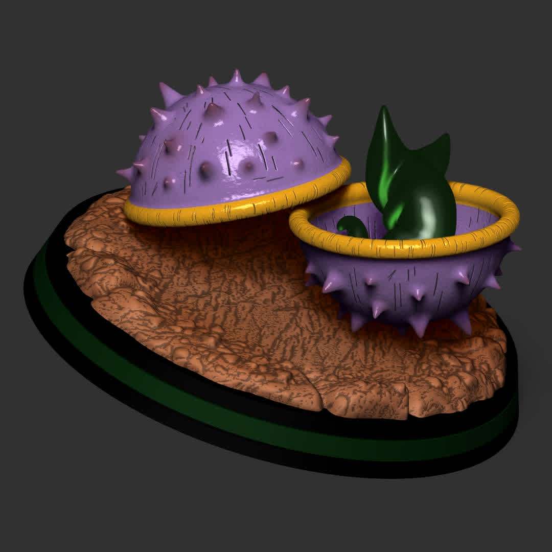 DRAGONBALL Z LARVA CELL , COCOON AND BASE - The 3D model is prepared and ready for 3D printing. Printing test performed on Creality LD-006 printer. Contents: STL file.

Approximate Total Height of the set: 110mm
Base Approximate size: Diameter: 185 H: 40mm
Approximate size cocoon: 100x100mm

Tip for a good impression:

Make sure your printer is calibrated Use the correct timing for your resin/printer After printing, wash the piece and remove the supports by hand or with the aid of pliers, remove carefully Cure your parts Finish your piece with sandpaper Paint your piece and make your collection. Thank you very much. Hope you like it! ;D

Thank you for downloading and supporting! Please remember to rate my work ! thanks! - Os melhores arquivos para impressão 3D do mundo. Modelos stl divididos em partes para facilitar a impressão 3D. Todos os tipos de personagens, decoração, cosplay, próteses, peças. Qualidade na impressão 3D. Modelos 3D com preço acessível. Baixo custo. Compras coletivas de arquivos 3D.