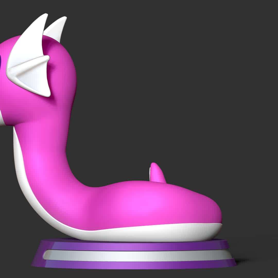 Dratini - Pokemon Go - When you download the model then you will own: 
- STL, OBJ format files are ready for 3D printing
- Zbrush original files (ZTL) for you to customize as you like. 
This is version 1.0 of this model.
Hope you like it. Thanks for viewing! - Os melhores arquivos para impressão 3D do mundo. Modelos stl divididos em partes para facilitar a impressão 3D. Todos os tipos de personagens, decoração, cosplay, próteses, peças. Qualidade na impressão 3D. Modelos 3D com preço acessível. Baixo custo. Compras coletivas de arquivos 3D.