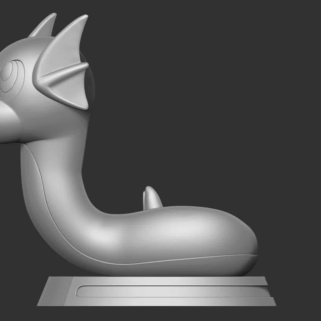 Dratini - Pokemon Go - When you download the model then you will own: 
- STL, OBJ format files are ready for 3D printing
- Zbrush original files (ZTL) for you to customize as you like. 
This is version 1.0 of this model.
Hope you like it. Thanks for viewing! - Los mejores archivos para impresión 3D del mundo. Modelos Stl divididos en partes para facilitar la impresión 3D. Todo tipo de personajes, decoración, cosplay, prótesis, piezas. Calidad en impresión 3D. Modelos 3D asequibles. Bajo costo. Compras colectivas de archivos 3D.