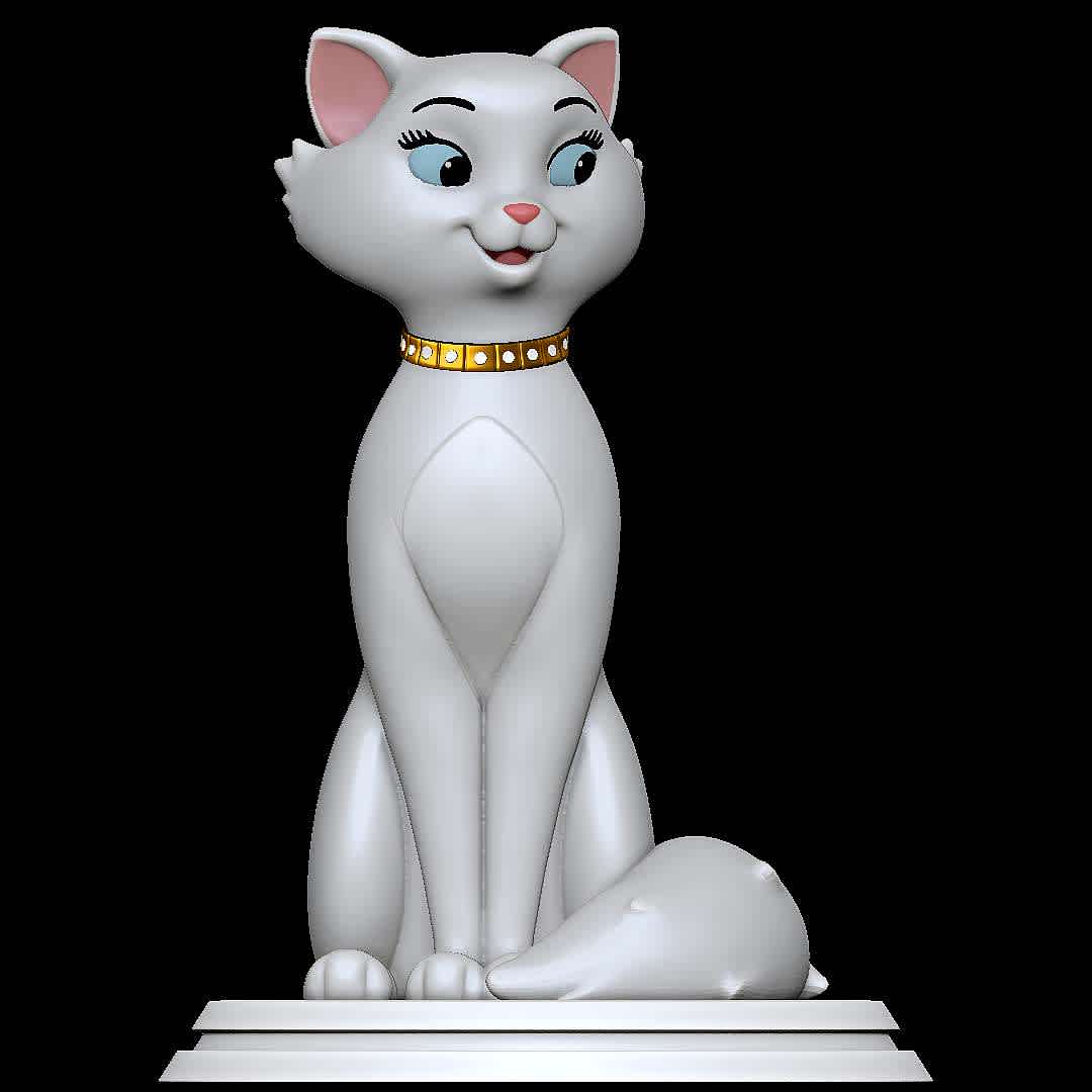 Duchess - The Aristocats - Character from the Disney Movie The Aristocats
 - The best files for 3D printing in the world. Stl models divided into parts to facilitate 3D printing. All kinds of characters, decoration, cosplay, prosthetics, pieces. Quality in 3D printing. Affordable 3D models. Low cost. Collective purchases of 3D files.