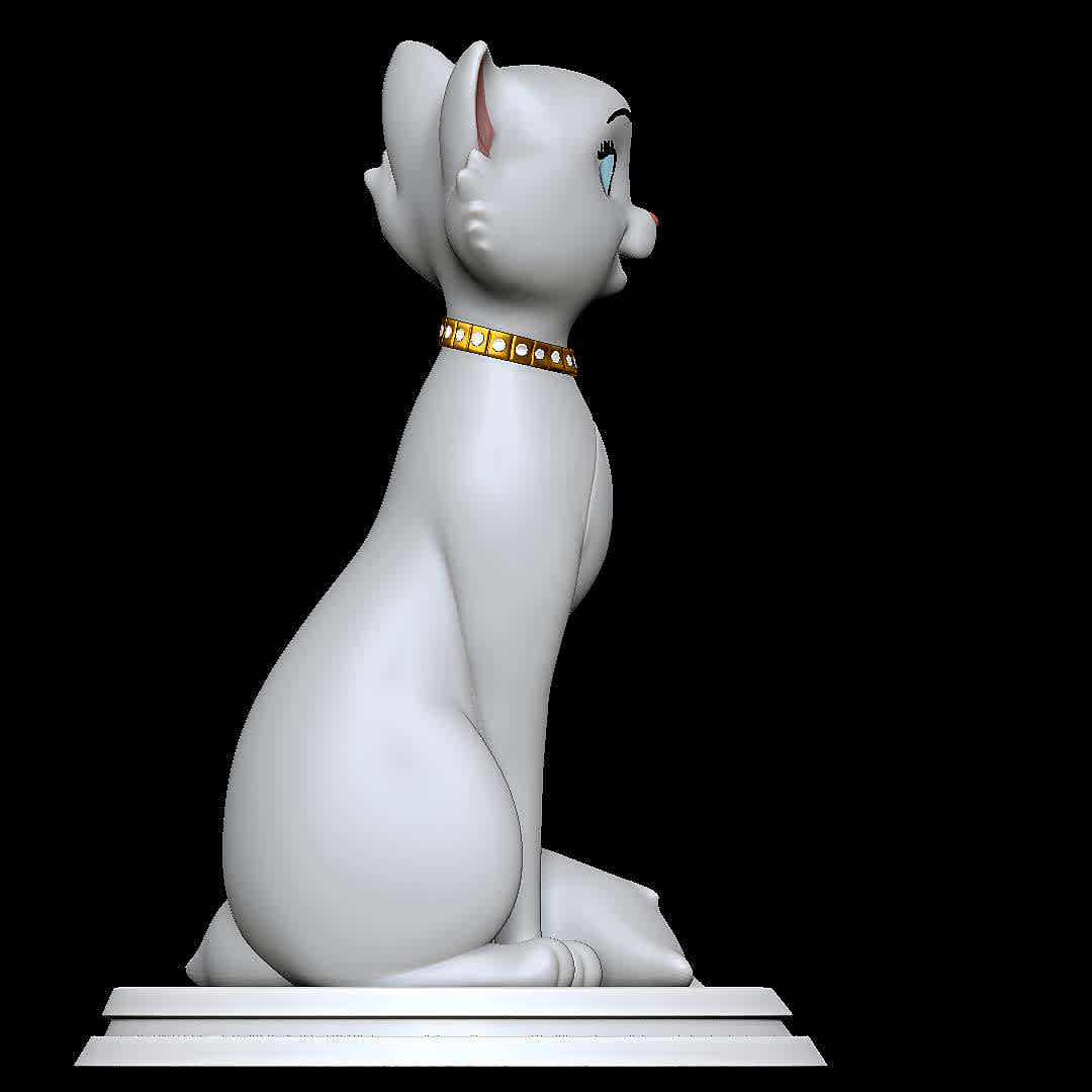 Duchess - The Aristocats - Character from the Disney Movie The Aristocats
 - The best files for 3D printing in the world. Stl models divided into parts to facilitate 3D printing. All kinds of characters, decoration, cosplay, prosthetics, pieces. Quality in 3D printing. Affordable 3D models. Low cost. Collective purchases of 3D files.