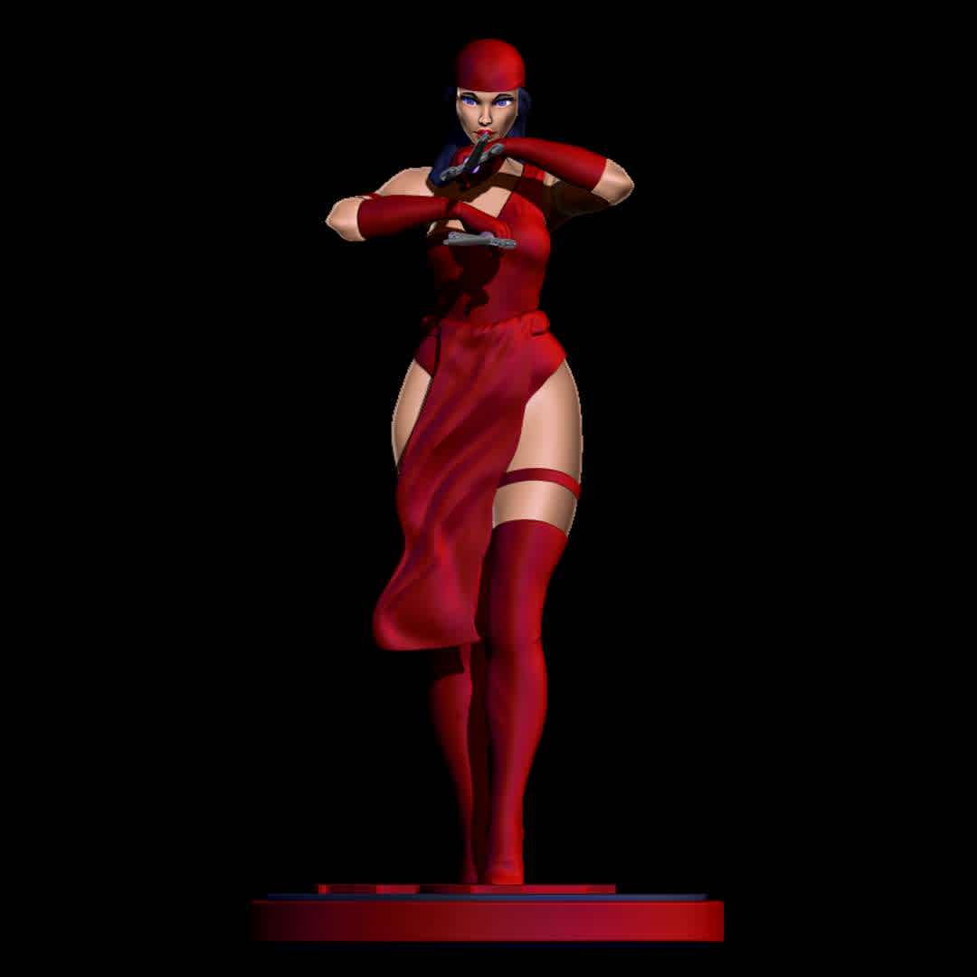 Elektra Natchios - A simple model of Elektra Natchios an iconic and sexy marvel character - Os melhores arquivos para impressão 3D do mundo. Modelos stl divididos em partes para facilitar a impressão 3D. Todos os tipos de personagens, decoração, cosplay, próteses, peças. Qualidade na impressão 3D. Modelos 3D com preço acessível. Baixo custo. Compras coletivas de arquivos 3D.