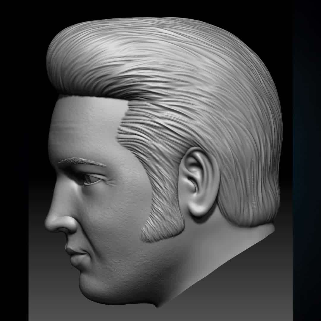 Elvis Presley ComeBack - Model made in the zbrush, it is 28 cm high from the base, and can be scaled to the height of your choice. Inspired by the special comebck stage - The best files for 3D printing in the world. Stl models divided into parts to facilitate 3D printing. All kinds of characters, decoration, cosplay, prosthetics, pieces. Quality in 3D printing. Affordable 3D models. Low cost. Collective purchases of 3D files.
