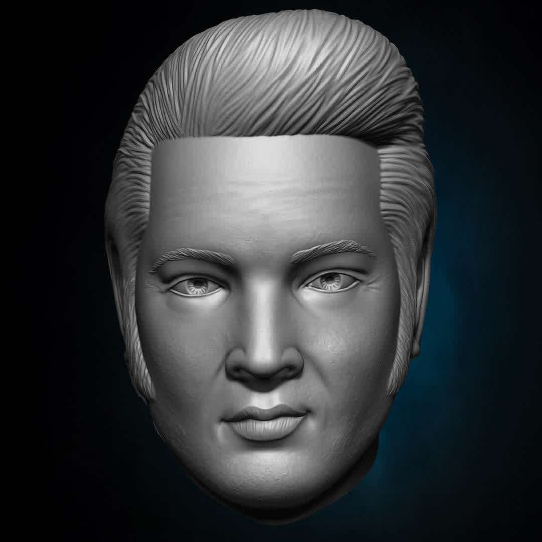 Elvis Presley ComeBack - Model made in the zbrush, it is 28 cm high from the base, and can be scaled to the height of your choice. Inspired by the special comebck stage - The best files for 3D printing in the world. Stl models divided into parts to facilitate 3D printing. All kinds of characters, decoration, cosplay, prosthetics, pieces. Quality in 3D printing. Affordable 3D models. Low cost. Collective purchases of 3D files.