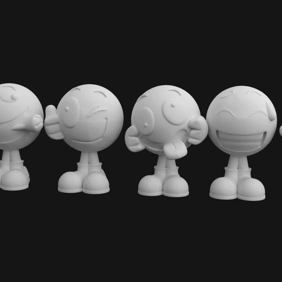 Emojis Pack stl for 3D priting - It's a pack with 6 models .stl for priting.

You can sell the printed models, but you doesn't can sell the .stl models.

I do for orders too - The best files for 3D printing in the world. Stl models divided into parts to facilitate 3D printing. All kinds of characters, decoration, cosplay, prosthetics, pieces. Quality in 3D printing. Affordable 3D models. Low cost. Collective purchases of 3D files.