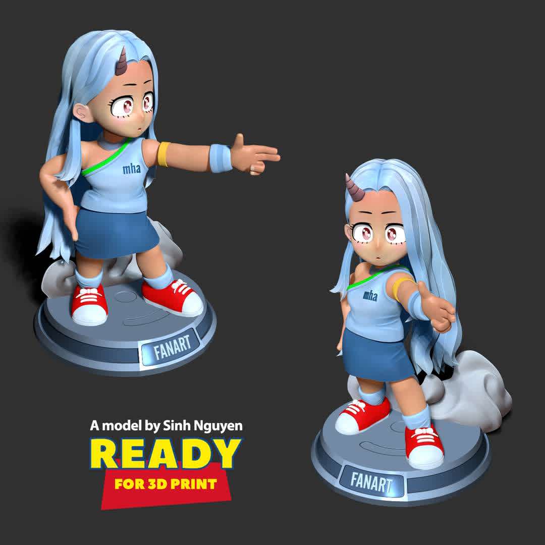 Eri chibi  - Eri: Hands up!!!

Basic parameters:

- STL, OBJ format for 3D printing with 5 discrete objects
- ZTL format for Zbrush (version 2019.1.2 or later)
- Model height: 20cm
- Version 1.0 - Polygons: 2039962 & Vertices: 1125312

Model ready for 3D printing.

Please vote positively for me if you find this model useful. - The best files for 3D printing in the world. Stl models divided into parts to facilitate 3D printing. All kinds of characters, decoration, cosplay, prosthetics, pieces. Quality in 3D printing. Affordable 3D models. Low cost. Collective purchases of 3D files.