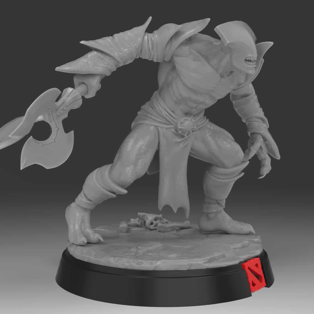 Faceless Void - Dota 2 Fanart - Hero game Dota2 - Facless Void. Very Detailed Statue, escala 1/10. Aprox 20cm height .
I did a printing test in 1/25 scale and it was satisfactory. - Os melhores arquivos para impressão 3D do mundo. Modelos stl divididos em partes para facilitar a impressão 3D. Todos os tipos de personagens, decoração, cosplay, próteses, peças. Qualidade na impressão 3D. Modelos 3D com preço acessível. Baixo custo. Compras coletivas de arquivos 3D.