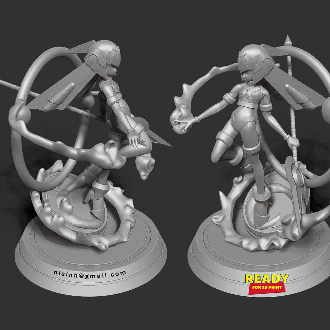 Fairy Leviathan - When you purchase this model, you will own:

- STL file with 12 separated files (with key to connect together) is ready for 3D printing.

- Zbrush original files (ZTL) for you to customize as you like. (DM me if you want)

This is version 1.0 of this model.

Hope you like her. Thanks for viewing! - The best files for 3D printing in the world. Stl models divided into parts to facilitate 3D printing. All kinds of characters, decoration, cosplay, prosthetics, pieces. Quality in 3D printing. Affordable 3D models. Low cost. Collective purchases of 3D files.