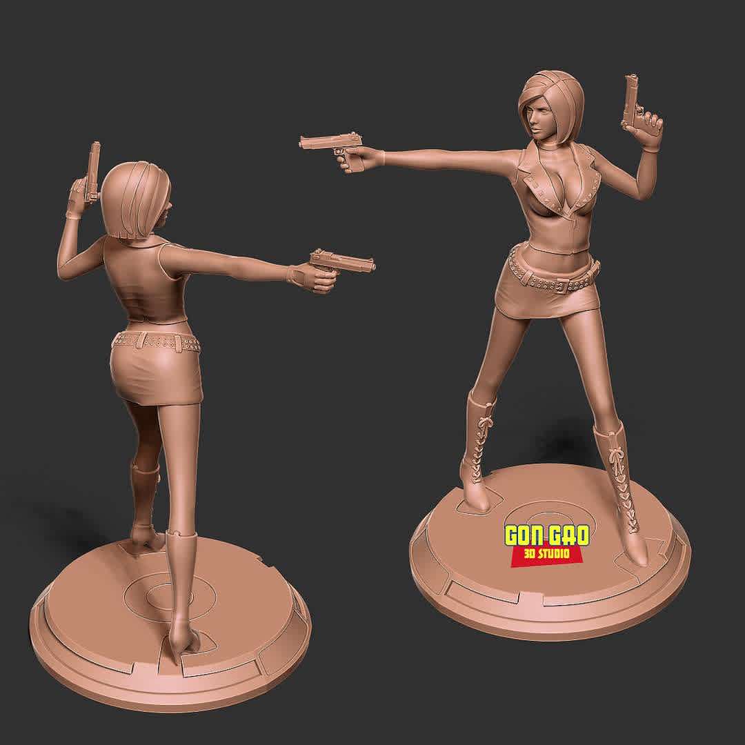 Female assassin Remake - I made this model a long time ago. But at that time there were so many errors that it could not be ready for 3D printing.

"The short-haired assassins with cold-faced faces were skilled at shooting.
I take inspiration from the model's figure of the character from the artstation."

Basic parameters:

01. - STL format for 3D printing with 06 discrete objects
02. - Model height: 30cm
03. - Polygons: **5205889 & Vertices: 3806131
04. - Version:
+ 29th Oct, 2019: version 1.0
+ 26th Jan, 2024: version 1.1 - Fix the entire model to be ready for 3D printing

Model ready for 3D printing.

Please vote positively for me if you find this model useful. - Los mejores archivos para impresión 3D del mundo. Modelos Stl divididos en partes para facilitar la impresión 3D. Todo tipo de personajes, decoración, cosplay, prótesis, piezas. Calidad en impresión 3D. Modelos 3D asequibles. Bajo costo. Compras colectivas de archivos 3D.