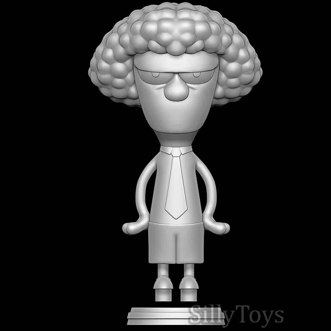 Fentom Mulley  - Home Movies - The annoying kid - Os melhores arquivos para impressão 3D do mundo. Modelos stl divididos em partes para facilitar a impressão 3D. Todos os tipos de personagens, decoração, cosplay, próteses, peças. Qualidade na impressão 3D. Modelos 3D com preço acessível. Baixo custo. Compras coletivas de arquivos 3D.