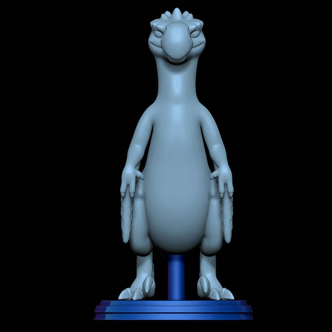 Gavin - ice age collision course - character from ice age collision course
 - The best files for 3D printing in the world. Stl models divided into parts to facilitate 3D printing. All kinds of characters, decoration, cosplay, prosthetics, pieces. Quality in 3D printing. Affordable 3D models. Low cost. Collective purchases of 3D files.