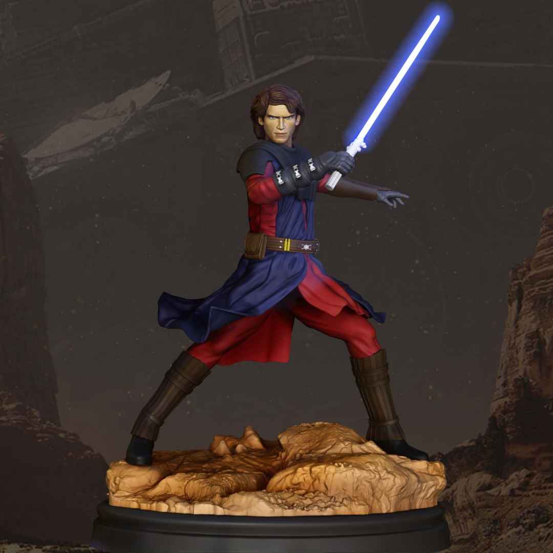 General Anakin skywalker clone wars  - General Anakin skywalker clone wars from star wars clone wars - Os melhores arquivos para impressão 3D do mundo. Modelos stl divididos em partes para facilitar a impressão 3D. Todos os tipos de personagens, decoração, cosplay, próteses, peças. Qualidade na impressão 3D. Modelos 3D com preço acessível. Baixo custo. Compras coletivas de arquivos 3D.