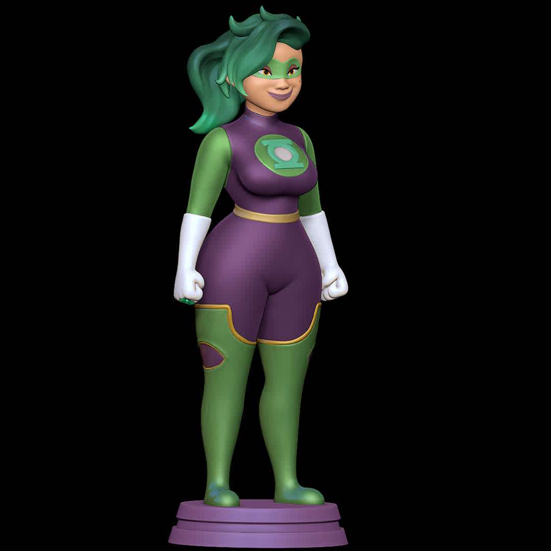 Green Lantern - DC League of Super-Pets - Green lantern from the movie  DC League of Super-Pets - Los mejores archivos para impresión 3D del mundo. Modelos Stl divididos en partes para facilitar la impresión 3D. Todo tipo de personajes, decoración, cosplay, prótesis, piezas. Calidad en impresión 3D. Modelos 3D asequibles. Bajo costo. Compras colectivas de archivos 3D.