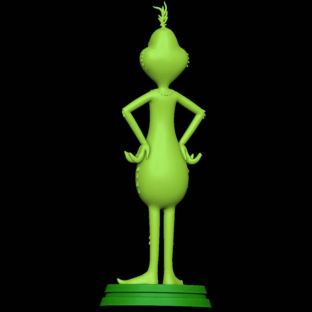 Grinch - He loves christmas - The best files for 3D printing in the world. Stl models divided into parts to facilitate 3D printing. All kinds of characters, decoration, cosplay, prosthetics, pieces. Quality in 3D printing. Affordable 3D models. Low cost. Collective purchases of 3D files.