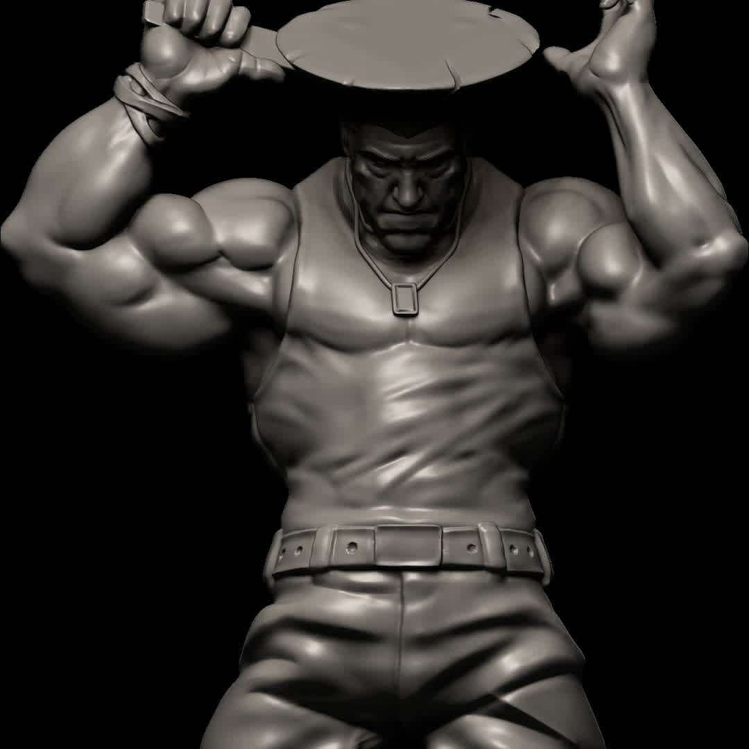 Guile wins - This is a fan art guile character with his winning pose. I made especially for street fighter lover - The best files for 3D printing in the world. Stl models divided into parts to facilitate 3D printing. All kinds of characters, decoration, cosplay, prosthetics, pieces. Quality in 3D printing. Affordable 3D models. Low cost. Collective purchases of 3D files.