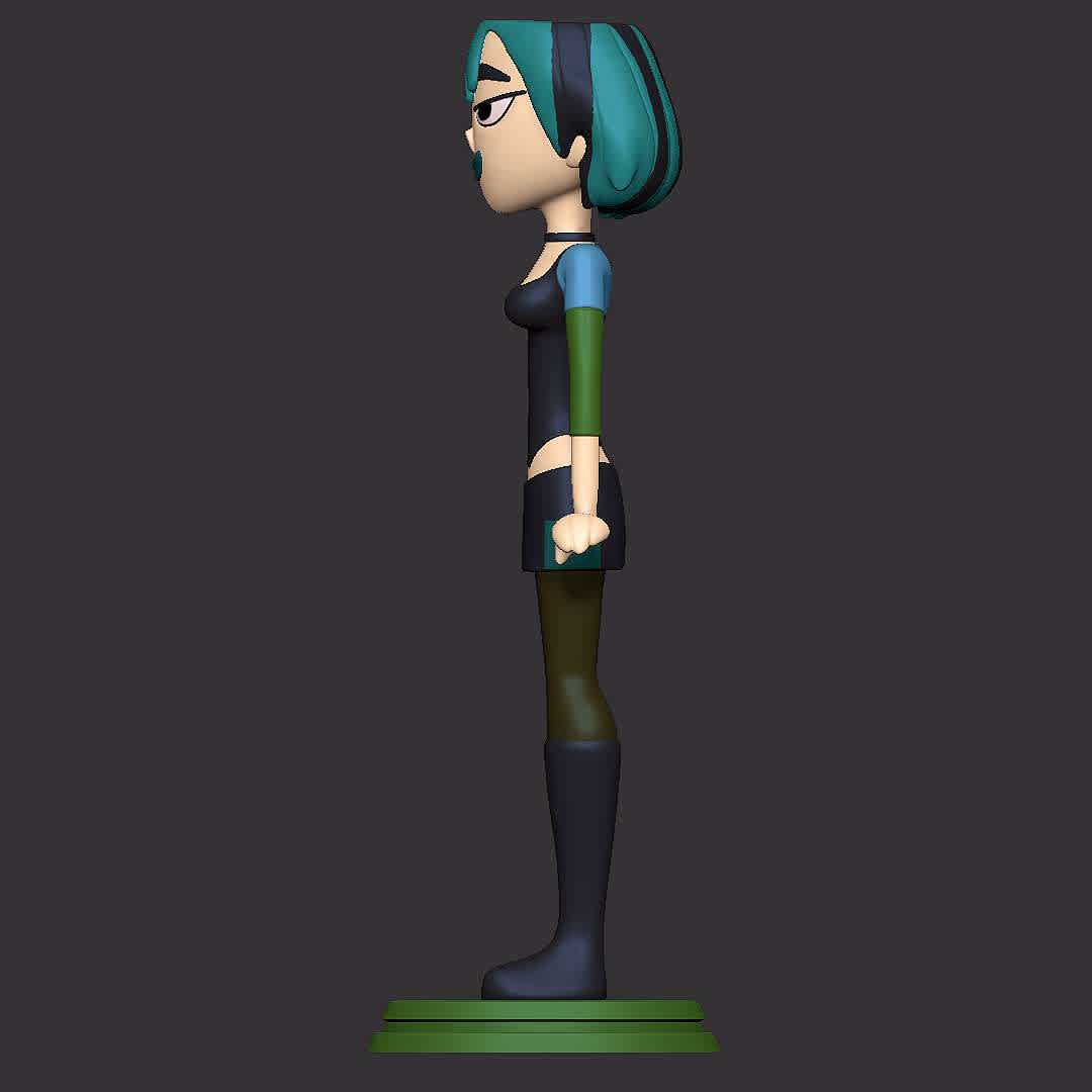 Gwen - Total Drama - Character from total drama
 - The best files for 3D printing in the world. Stl models divided into parts to facilitate 3D printing. All kinds of characters, decoration, cosplay, prosthetics, pieces. Quality in 3D printing. Affordable 3D models. Low cost. Collective purchases of 3D files.