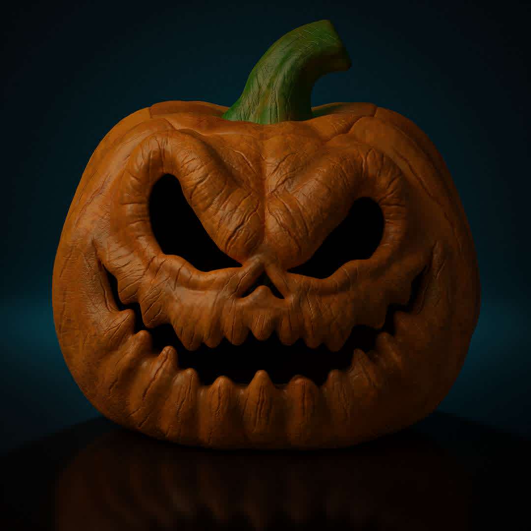 HALLOWEEN PUMPKIN - Ready for Halloween? This 3D printed Halloween pumpkin can make your Halloween decorations more interesting. What are you waiting for?.
 - The best files for 3D printing in the world. Stl models divided into parts to facilitate 3D printing. All kinds of characters, decoration, cosplay, prosthetics, pieces. Quality in 3D printing. Affordable 3D models. Low cost. Collective purchases of 3D files.