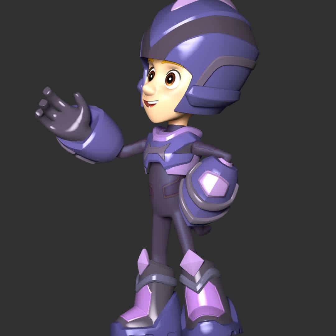 Harold Humdinger - Paw Patrol - **Harold Humdinger is the nephew of Mayor Humdinger . He is one of the main antagonists of Mighty Pups sub-series.**

**The model ready for 3D printing.**

These information of model:

**- Format files: STL, OBJ to supporting 3D printing.**

**- Can be assembled without glue (glue is optional)**

**- Split down to 2 parts**

**- The height of current model is 20 cm and you can free to scale it.**

**- ZTL format for Zbrush for you to customize as you like.**

Please don't hesitate to contact me if you have any issues question.

If you see this model useful, please vote positively for it. - The best files for 3D printing in the world. Stl models divided into parts to facilitate 3D printing. All kinds of characters, decoration, cosplay, prosthetics, pieces. Quality in 3D printing. Affordable 3D models. Low cost. Collective purchases of 3D files.