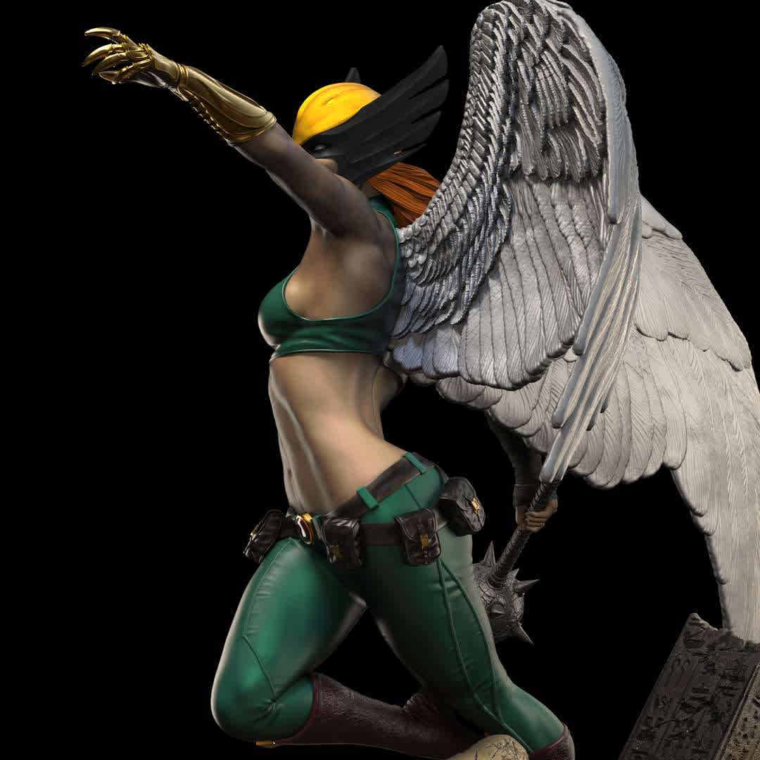 Hawkgirl Statue - I sculpt this artwork for collectibles, hope you like it. it was very pleasant and challenging to do this project.
files were exported at 1:10 scale. - The best files for 3D printing in the world. Stl models divided into parts to facilitate 3D printing. All kinds of characters, decoration, cosplay, prosthetics, pieces. Quality in 3D printing. Affordable 3D models. Low cost. Collective purchases of 3D files.