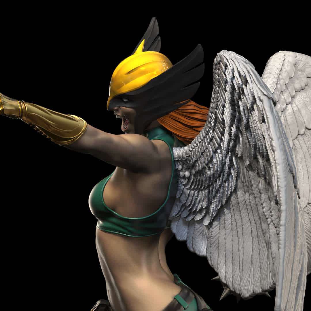 Hawkgirl Statue - I sculpt this artwork for collectibles, hope you like it. it was very pleasant and challenging to do this project.
files were exported at 1:10 scale. - The best files for 3D printing in the world. Stl models divided into parts to facilitate 3D printing. All kinds of characters, decoration, cosplay, prosthetics, pieces. Quality in 3D printing. Affordable 3D models. Low cost. Collective purchases of 3D files.