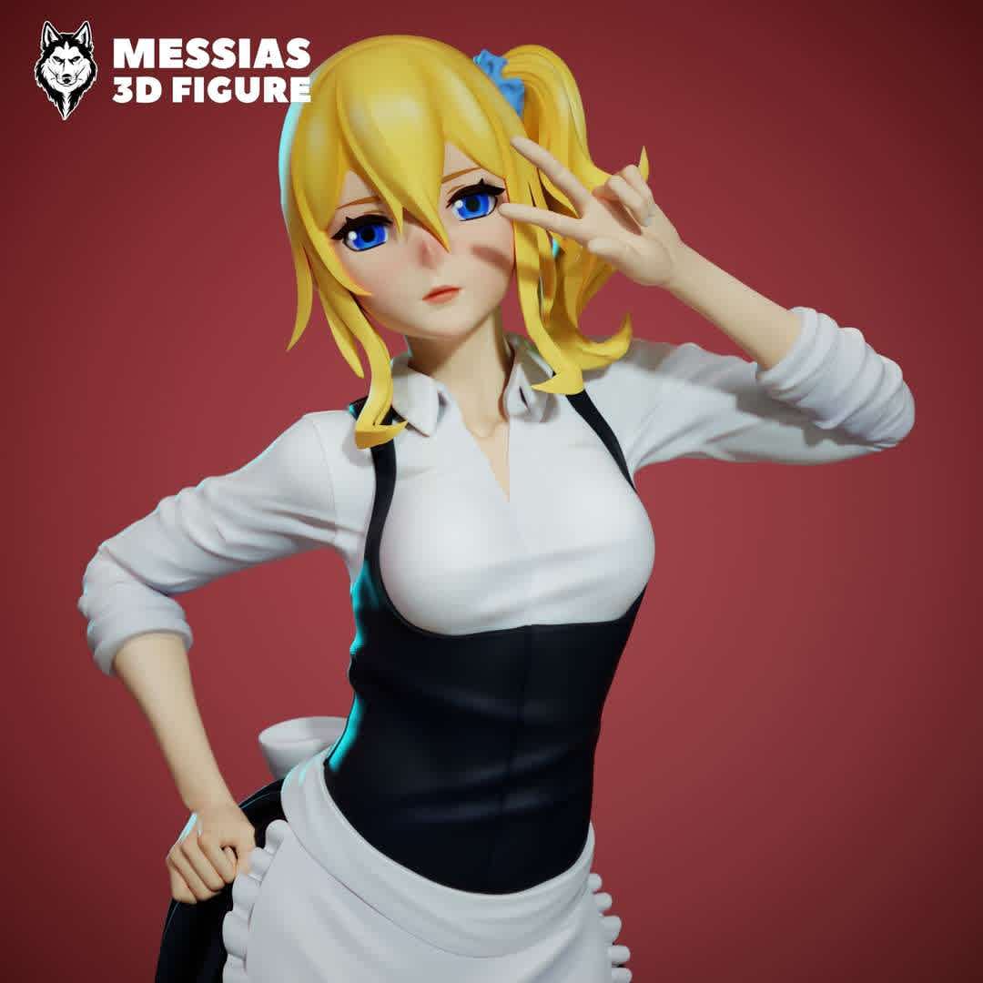 Hayasaka Ai Figure V2 - Elevate Elegance: 3D-Printed Hayasaka Ai Figure Now Available! Immerse yourself in the charm of elegance with our digital 3D print files featuring the captivating Hayasaka Ai. Meticulously designed, these files allow you to bring the graceful and sophisticated essence of Hayasaka to life through the marvel of 3D printing.

Embark on a creative odyssey as you customize size, color, and materials to match your unique style. Whether you're an anime enthusiast, a collector, or simply appreciate refined characters, this digital creation captures Hayasaka's spirit with poise and style.

Be among the exclusive few to own this extraordinary 3D-printed masterpiece, seamlessly blending technology with the captivating esthetics of Hayasaka Ai. Order now and add this dynamic figure to your collection, creating a focal point that exudes grace and sophistication. - The best files for 3D printing in the world. Stl models divided into parts to facilitate 3D printing. All kinds of characters, decoration, cosplay, prosthetics, pieces. Quality in 3D printing. Affordable 3D models. Low cost. Collective purchases of 3D files.