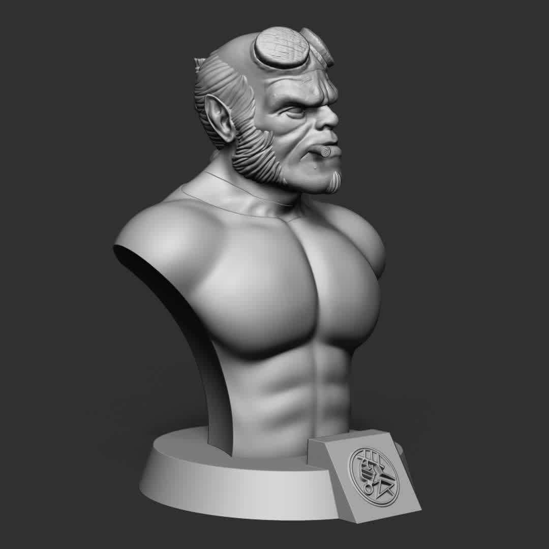Hellboy Bust 3D print model - Stylized Hellboy bust for 3d print

File formats STL.OBJ.

model height(in zbrush):235 mm,width:170 mm, depth:150 mm

Decimated model 820k points - The best files for 3D printing in the world. Stl models divided into parts to facilitate 3D printing. All kinds of characters, decoration, cosplay, prosthetics, pieces. Quality in 3D printing. Affordable 3D models. Low cost. Collective purchases of 3D files.