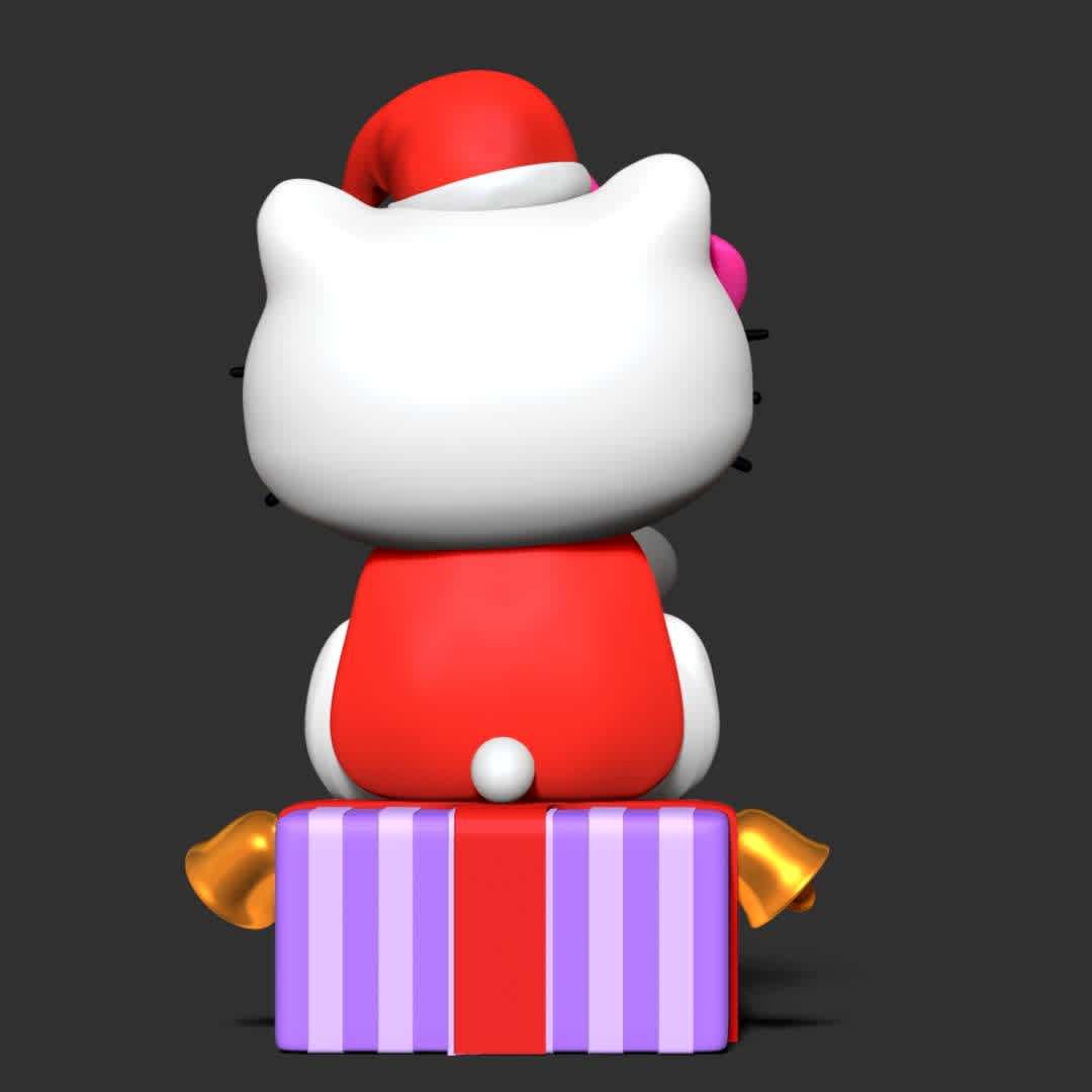 Hello Kitty - Merry Christmas - Merry Christmas everyone and good luck in the new year!

Basic parameters:

- STL, OBJ format for 3D printing with 3 discrete objects
- ZTL format for Zbrush (version 2019.1.2 or later)
- Model height: 15cm
- Version 1.0 - Polygons: 882577 & Vertices: 543074

Model ready for 3D printing.

Please vote positively for me if you find this model useful. - The best files for 3D printing in the world. Stl models divided into parts to facilitate 3D printing. All kinds of characters, decoration, cosplay, prosthetics, pieces. Quality in 3D printing. Affordable 3D models. Low cost. Collective purchases of 3D files.