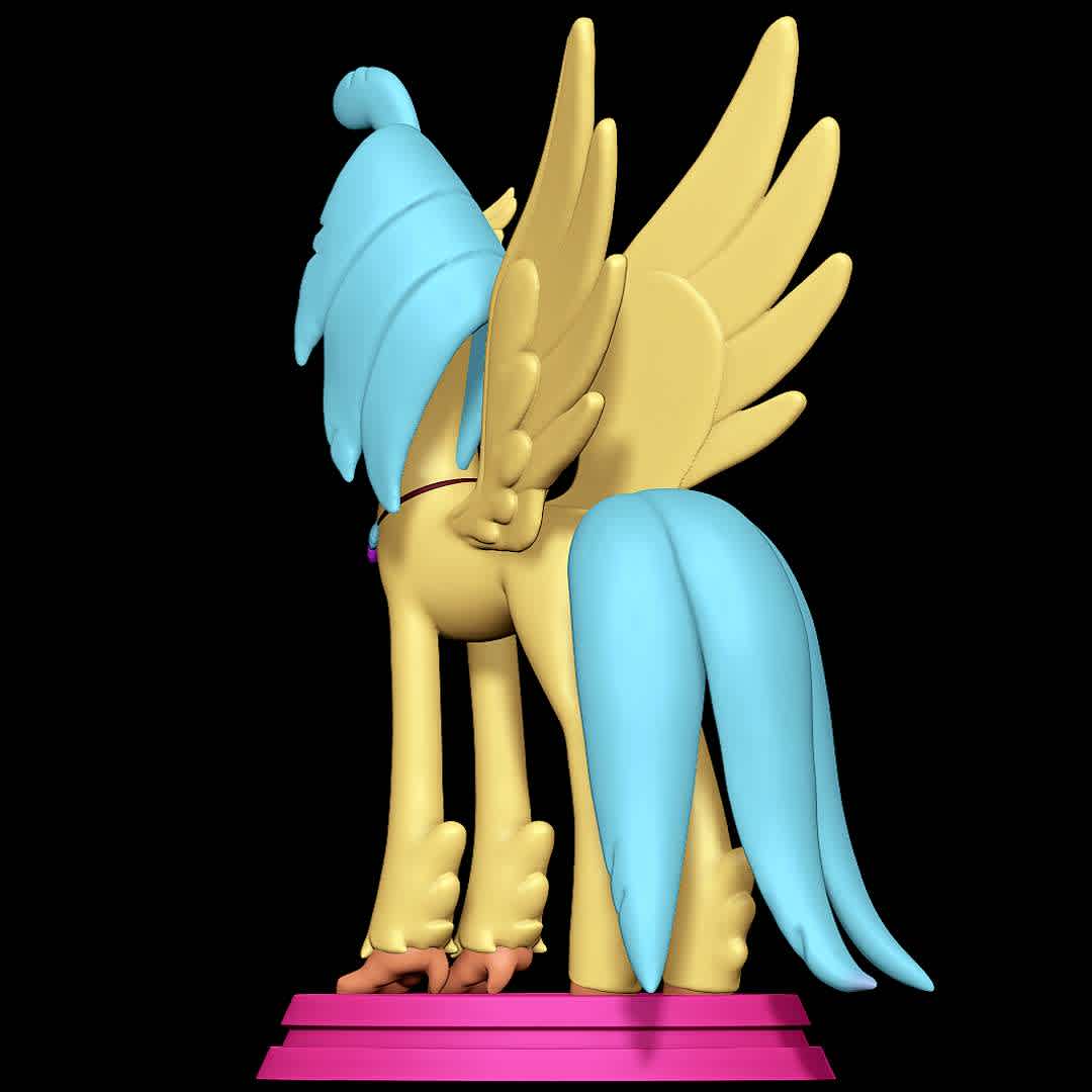 Hippogriff Skystar - My Little Pony The Movie - Skystar as a Hippogriff from My Little Pony The Movie - The best files for 3D printing in the world. Stl models divided into parts to facilitate 3D printing. All kinds of characters, decoration, cosplay, prosthetics, pieces. Quality in 3D printing. Affordable 3D models. Low cost. Collective purchases of 3D files.