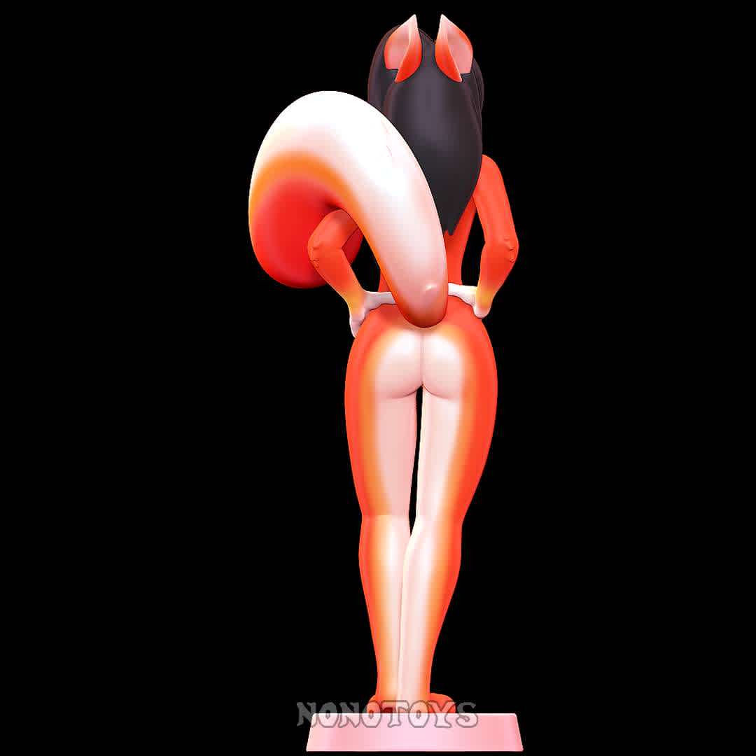 Hot Fox SFW - Sexy Fox - The best files for 3D printing in the world. Stl models divided into parts to facilitate 3D printing. All kinds of characters, decoration, cosplay, prosthetics, pieces. Quality in 3D printing. Affordable 3D models. Low cost. Collective purchases of 3D files.