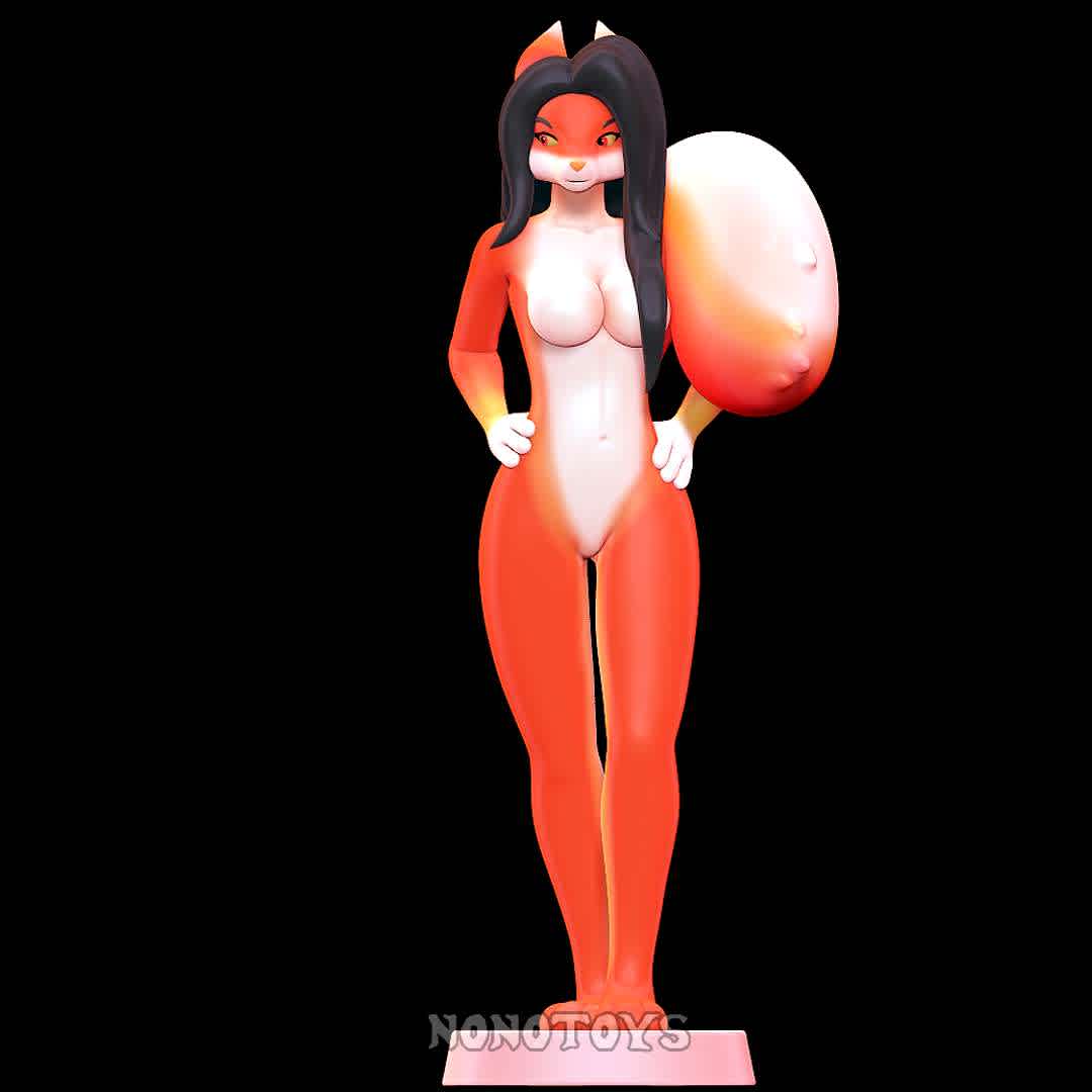 Hot Fox SFW - Sexy Fox - The best files for 3D printing in the world. Stl models divided into parts to facilitate 3D printing. All kinds of characters, decoration, cosplay, prosthetics, pieces. Quality in 3D printing. Affordable 3D models. Low cost. Collective purchases of 3D files.