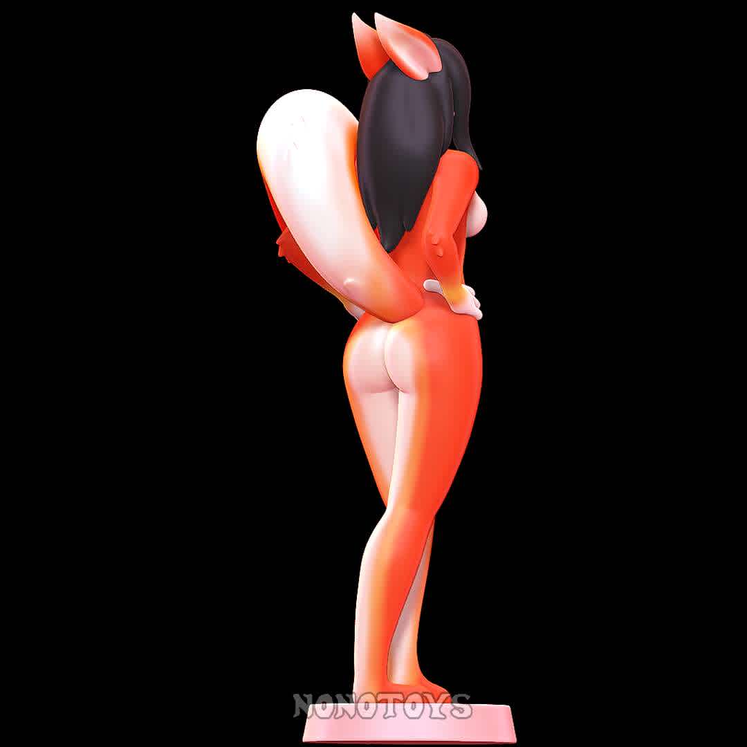 Hot Fox SFW - Sexy Fox - The best files for 3D printing in the world. Stl models divided into parts to facilitate 3D printing. All kinds of characters, decoration, cosplay, prosthetics, pieces. Quality in 3D printing. Affordable 3D models. Low cost. Collective purchases of 3D files.