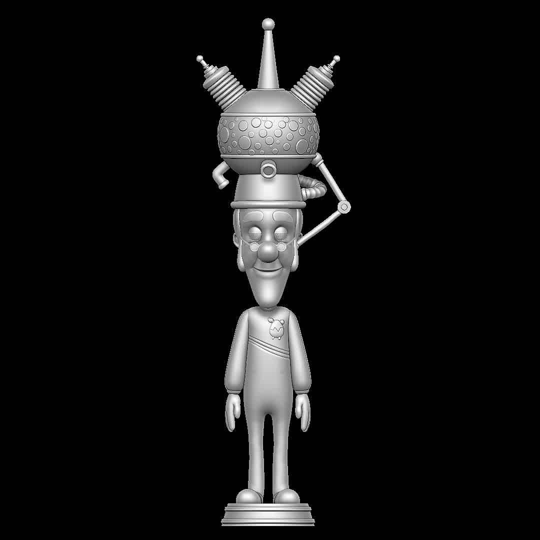 Hugh Neutron - Jimmy Neutron - Hugh Neutron with alien outfit
 - Os melhores arquivos para impressão 3D do mundo. Modelos stl divididos em partes para facilitar a impressão 3D. Todos os tipos de personagens, decoração, cosplay, próteses, peças. Qualidade na impressão 3D. Modelos 3D com preço acessível. Baixo custo. Compras coletivas de arquivos 3D.