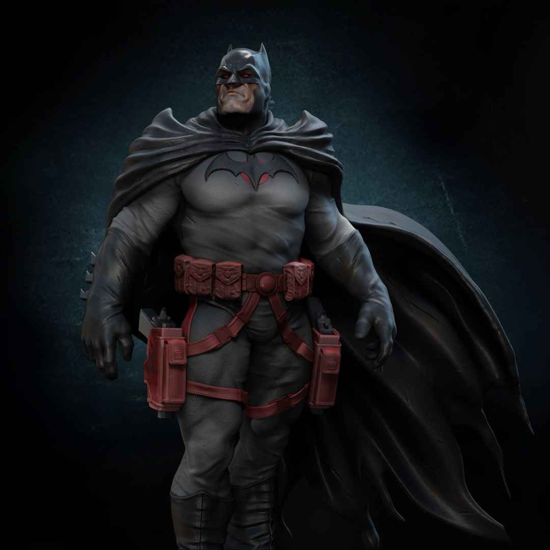 Batman - Thomas Wayne - Thomas Wayne's Batman! This file comes with 2 heads and with the free option to keep its cover or not - The best files for 3D printing in the world. Stl models divided into parts to facilitate 3D printing. All kinds of characters, decoration, cosplay, prosthetics, pieces. Quality in 3D printing. Affordable 3D models. Low cost. Collective purchases of 3D files.