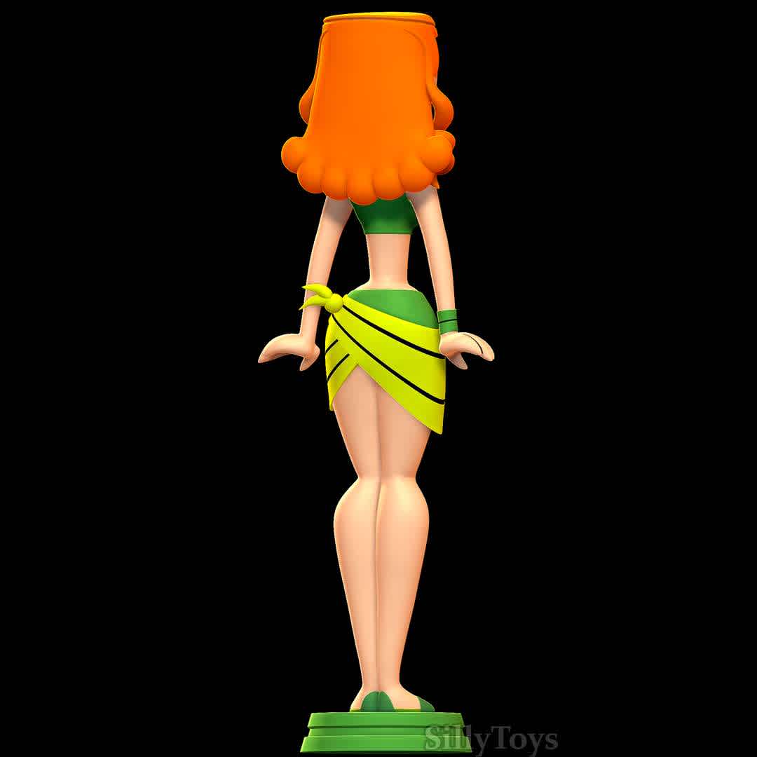 Izzy - Total Drama  - Good old Izzy - The best files for 3D printing in the world. Stl models divided into parts to facilitate 3D printing. All kinds of characters, decoration, cosplay, prosthetics, pieces. Quality in 3D printing. Affordable 3D models. Low cost. Collective purchases of 3D files.