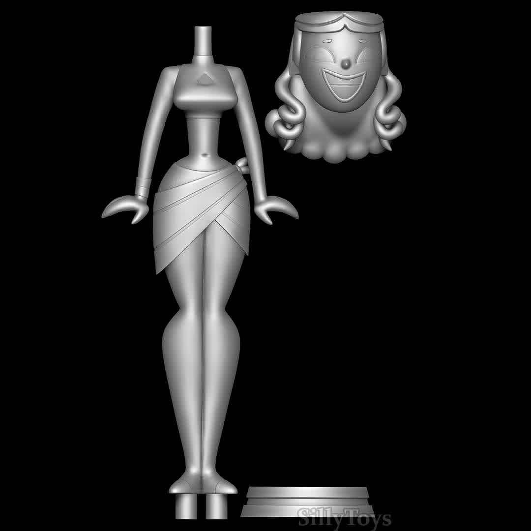 Izzy - Total Drama  - Good old Izzy - The best files for 3D printing in the world. Stl models divided into parts to facilitate 3D printing. All kinds of characters, decoration, cosplay, prosthetics, pieces. Quality in 3D printing. Affordable 3D models. Low cost. Collective purchases of 3D files.