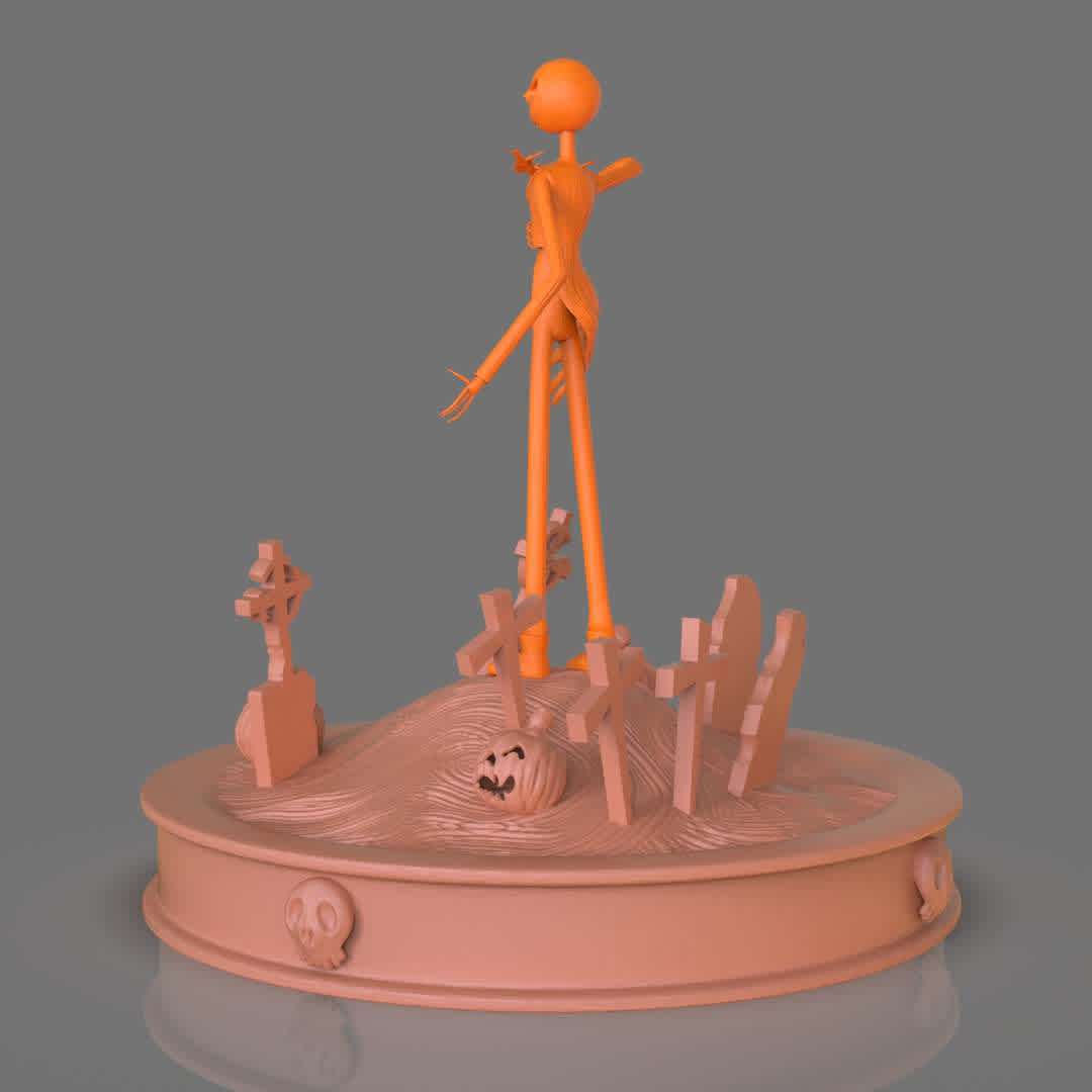 Jack Skellington Sculpture - Fanart of Jack Skelligton I set up for 3d printing is 3 parts the base the scene and the character separate for easy 3d print and includes the STL, and OBJ files if you need 3D Game Assets or STL files I can do commission works.

 - The best files for 3D printing in the world. Stl models divided into parts to facilitate 3D printing. All kinds of characters, decoration, cosplay, prosthetics, pieces. Quality in 3D printing. Affordable 3D models. Low cost. Collective purchases of 3D files.