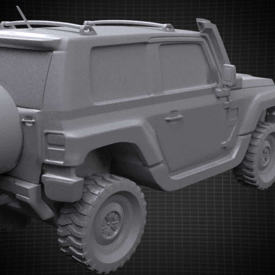 Jeep stl for 3D printing with separated Wheel - Jeep stl for 3D printing with separated Whell

2 files for printing - The best files for 3D printing in the world. Stl models divided into parts to facilitate 3D printing. All kinds of characters, decoration, cosplay, prosthetics, pieces. Quality in 3D printing. Affordable 3D models. Low cost. Collective purchases of 3D files.