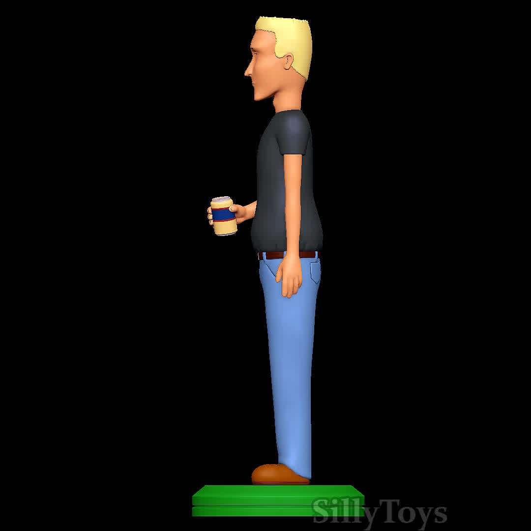 Jeff Boomhauer - King of the Hill -  I tell ya what, man, that dang ol' internet…” - The best files for 3D printing in the world. Stl models divided into parts to facilitate 3D printing. All kinds of characters, decoration, cosplay, prosthetics, pieces. Quality in 3D printing. Affordable 3D models. Low cost. Collective purchases of 3D files.