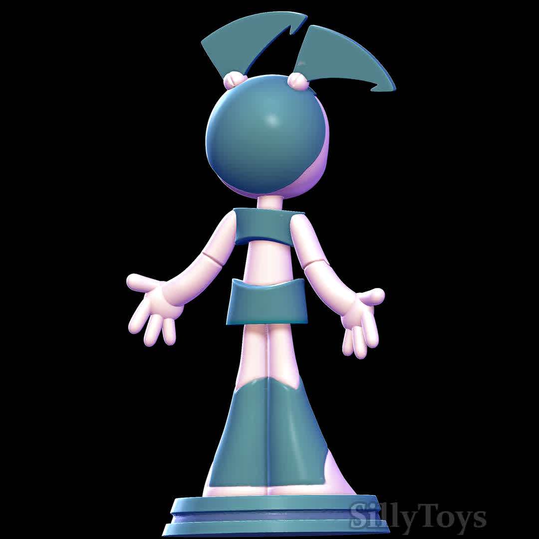 Jennifer Wakeman - My Life as a Teenage Robot - Character from the cartoon my life as a teenage robot
 - The best files for 3D printing in the world. Stl models divided into parts to facilitate 3D printing. All kinds of characters, decoration, cosplay, prosthetics, pieces. Quality in 3D printing. Affordable 3D models. Low cost. Collective purchases of 3D files.